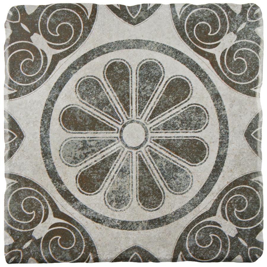 Ceramic Tile in Cendra 5 Decor Daisy colorway