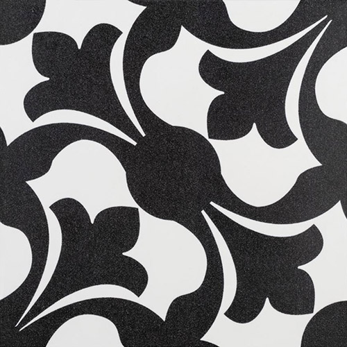 Ceramic Tile in Nero Colorway