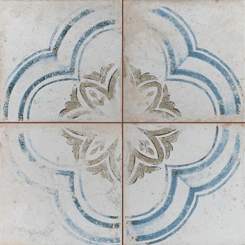 Ceramic Tile in Root Blossom colorway