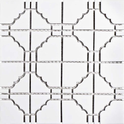 Osaka Matte White Porcelain Tile