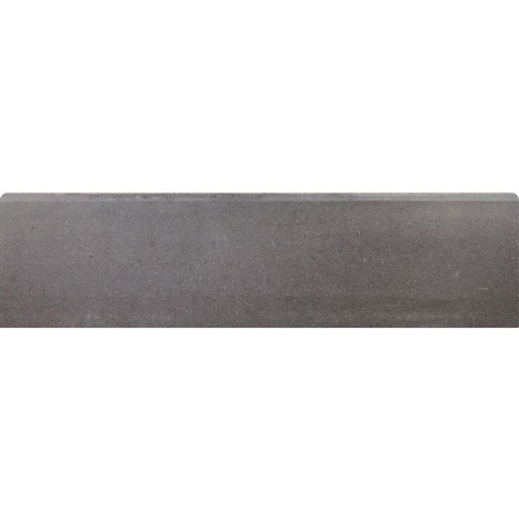 Grey Dark Matte Bullnose 3 x 12 Porcelain Trims