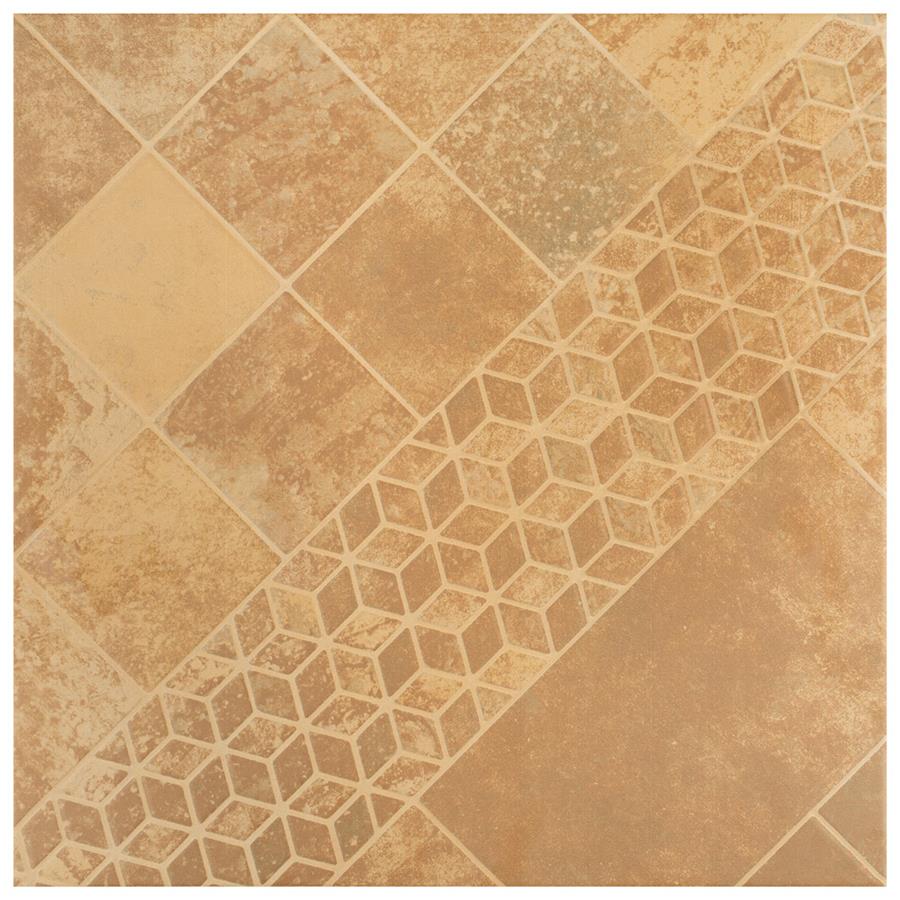 Ceramic Tile in Beige colorway
