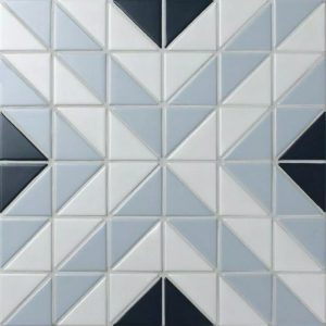 Porcelain Tile in Apex Blue Ice Mix colorway