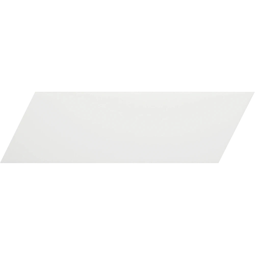 Lloyd Left Glossy White Ceramic Tile