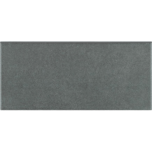 Twenties Black Ceramic Bullnose Trim Tile