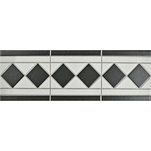 Vanity Blanco Porcelain Listello Trim Tile