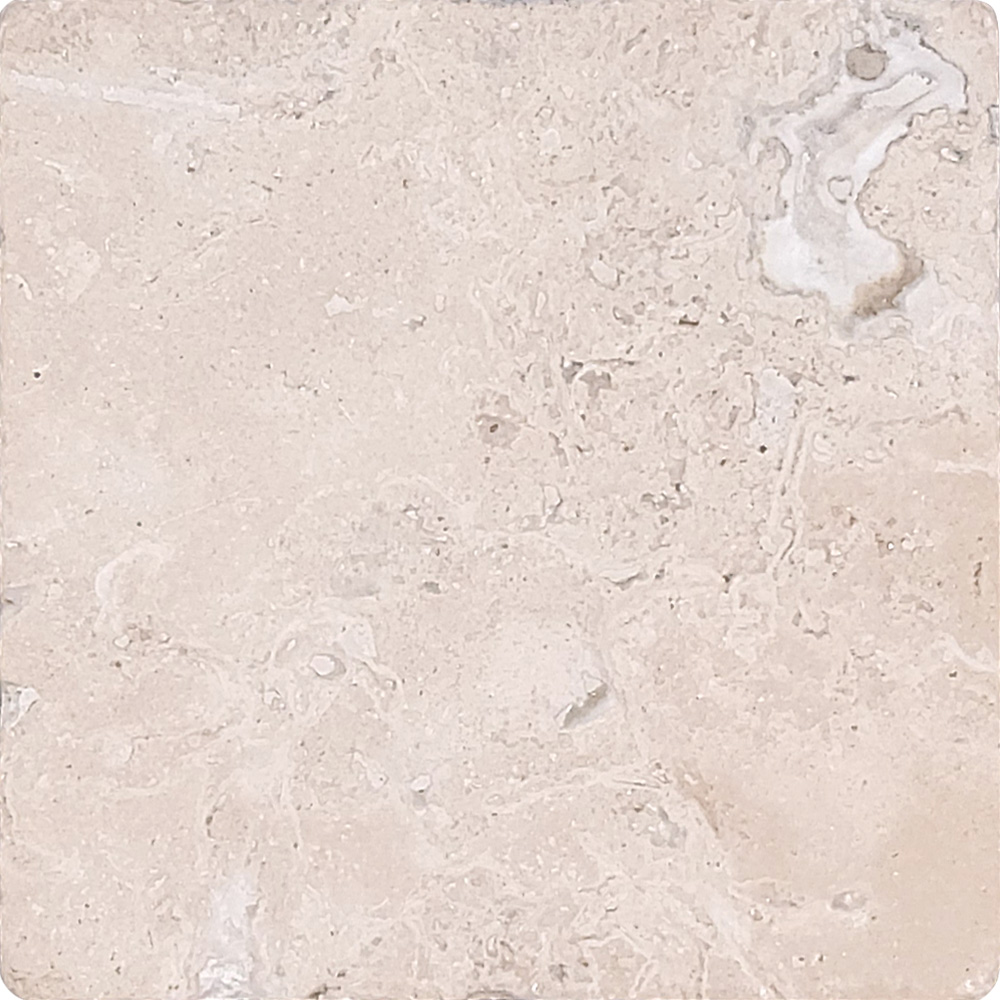 4 x 4 Classic Travertine Tumbled