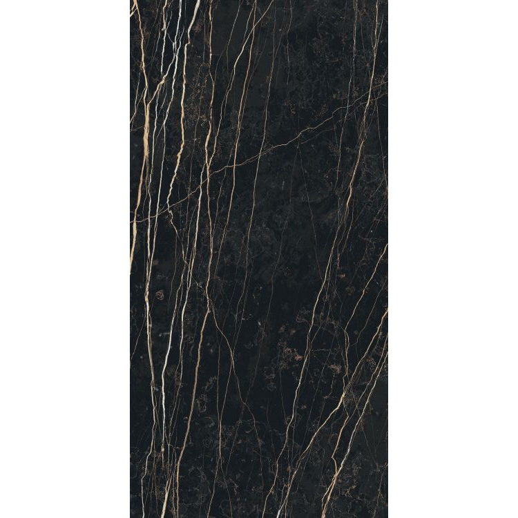 Prexious Thunder Night Glossy 24 x 48 Porcelain Tile