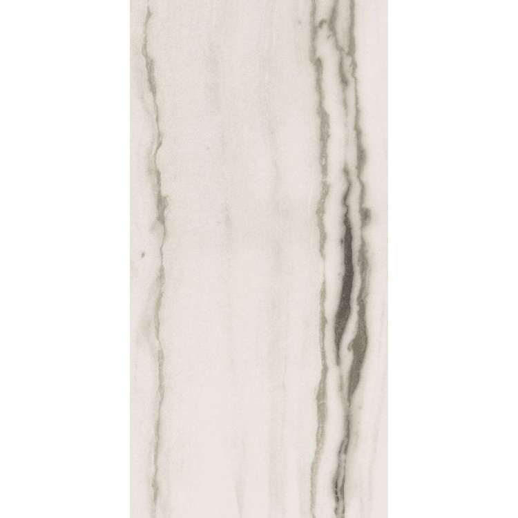 Prexious White Fantasy Glossy 24 x 48 Porcelain Tile