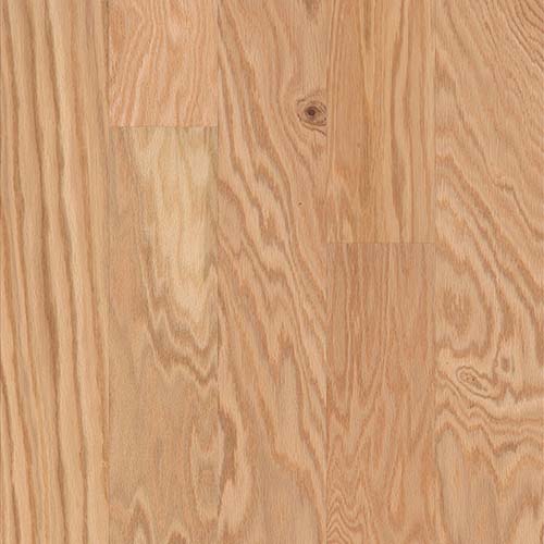Hardwood Flooring in Natural Colorway Red Oak