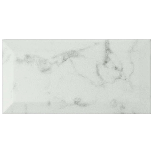 Classico 6 x 3in Carrara Matte Metro Ceramic Tile