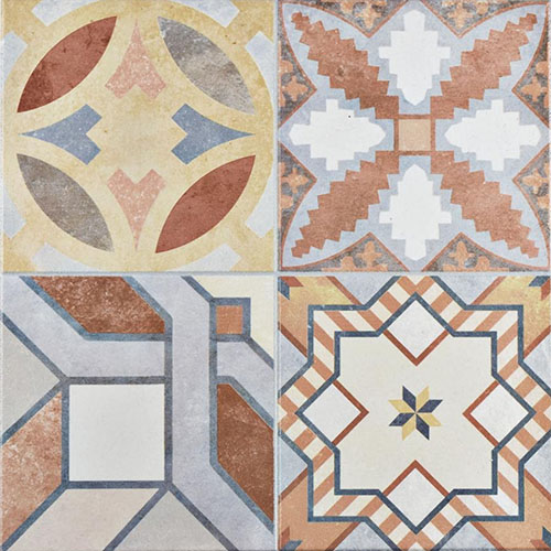 Ceramic Tile in Campoamor colorway