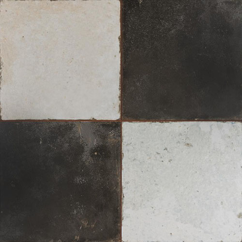 Ceramic Tile in Damero colorway