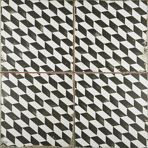 Ceramic Tile in Espiga colorway