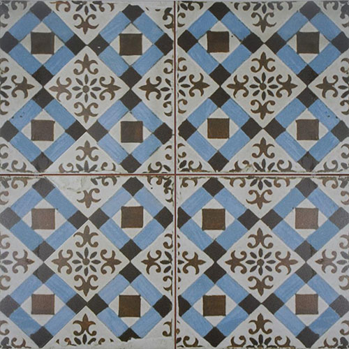 Ceramic Tile in Millbasin colorway