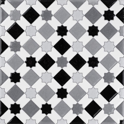 Sevillano Giralda Light Grey Ceramic Tile