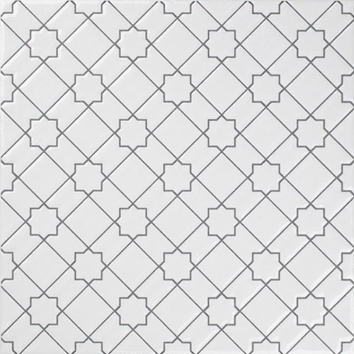 Sevillano Giralda White Ceramic Tile