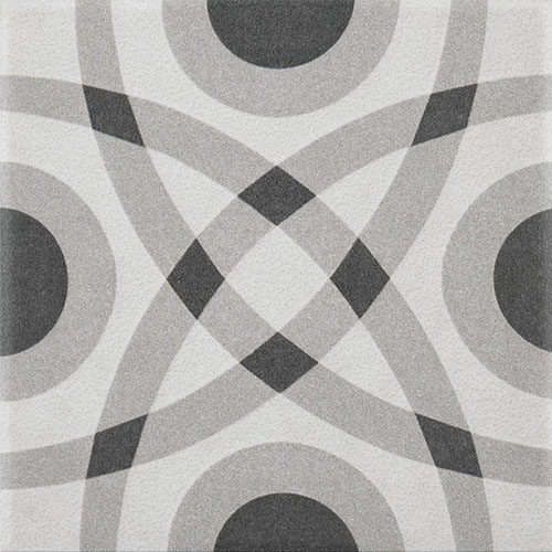 Twenties Mini Circle Ceramic Tile