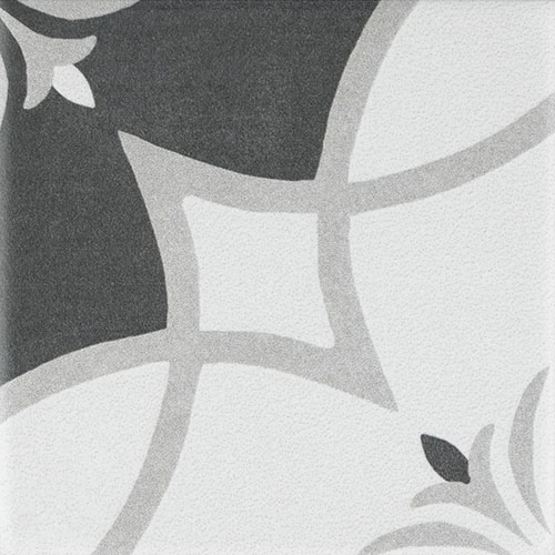 Twenties Mini Crest Ceramic Tile