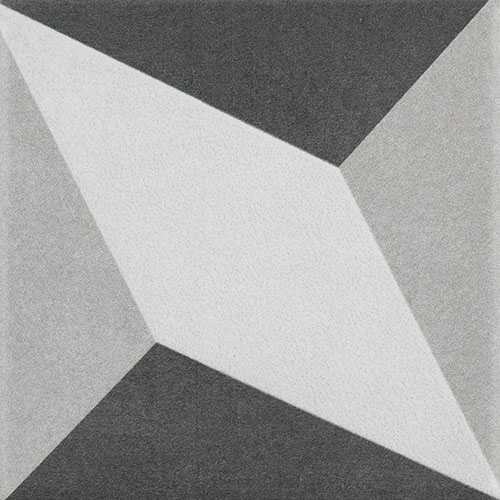 Twenties Mini Diamond Ceramic Tile