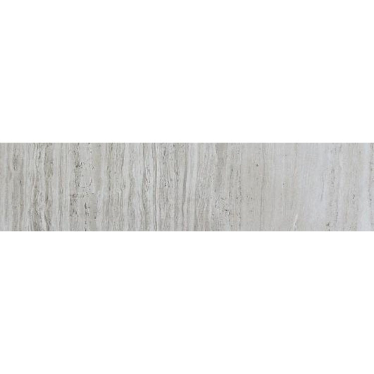 River Silver Lappato Bullnose 4 x 12 Porcelain Trims