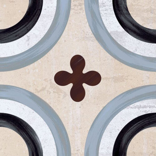 Cementine Posa 1 8 x 8 Porcelain Tile