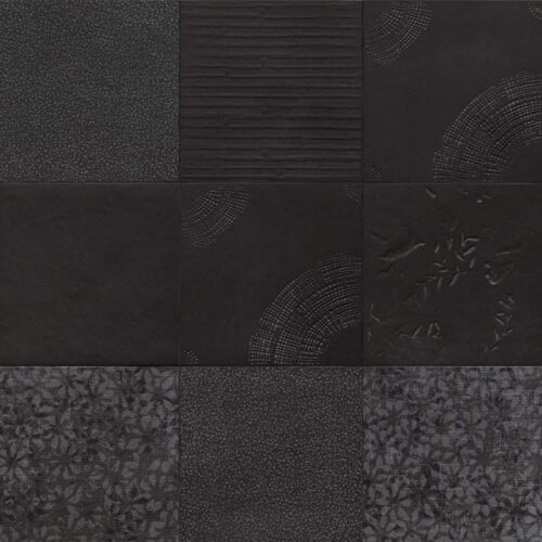 Chymia Mix 1 Black 12 x 12 Porcelain Tile