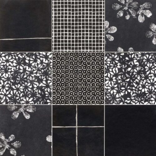 Chymia Mix 2 Black 12 x 12 Porcelain Tile