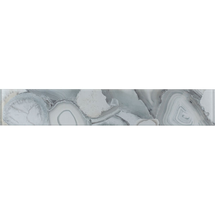 Aura Shell Grey 4 x 24 Mosaic Tile