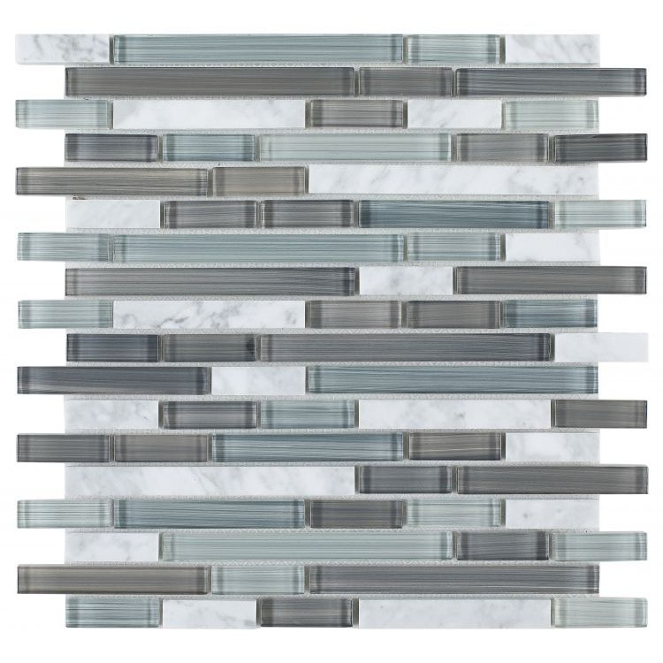 Blue 11.75 x 12 Mosaic Tile