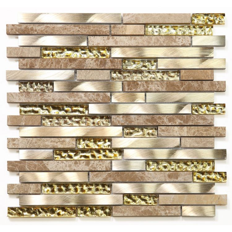 Ceres Gold 12 x 12 Mosaic Tile