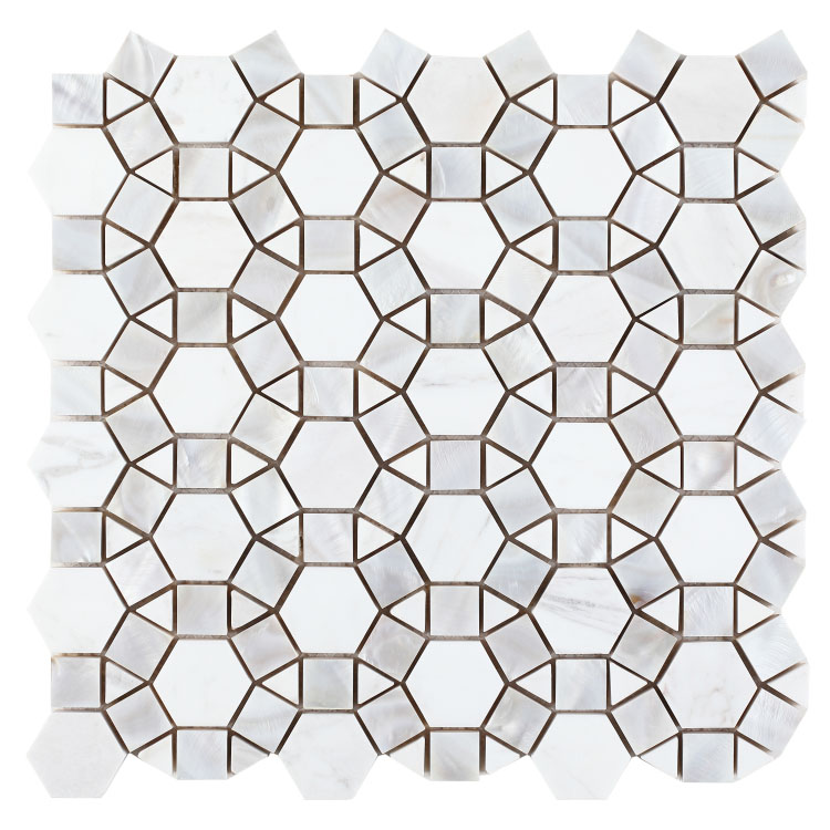 Diana Aether 11.5 x 12 Mosaic Tile