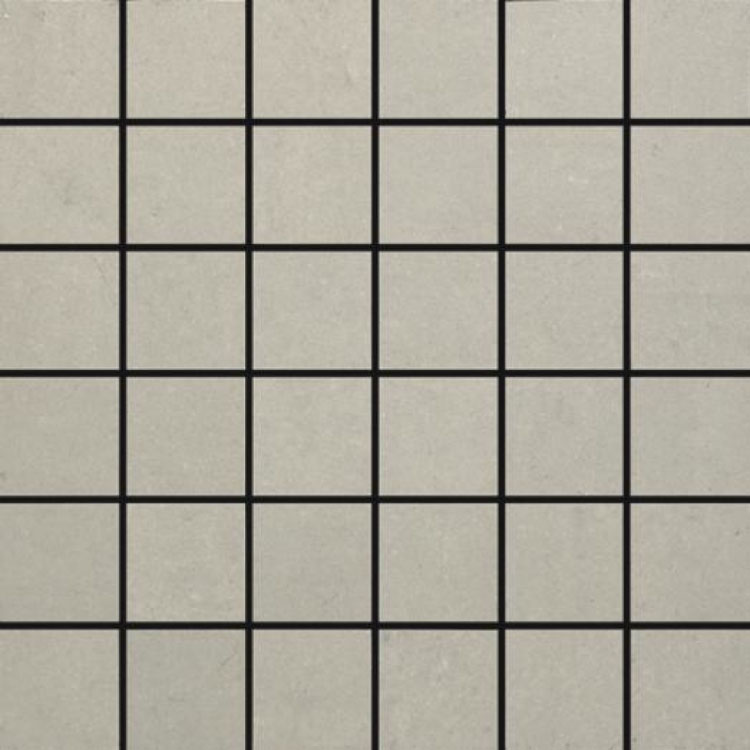 Grey Light Matte Mosaic 12 x 12 Mosaic Tile