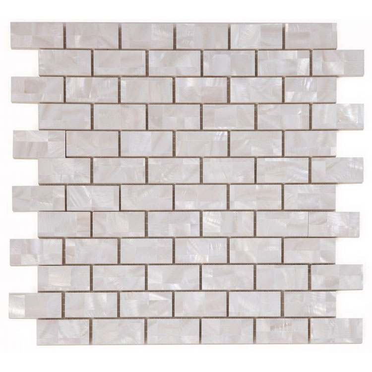 Pearl Large Brick 11.75 x 11.75 Mosaic Tile