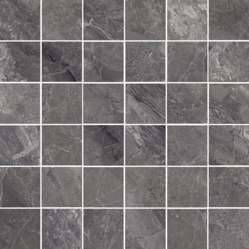 Supreme Charcoal Natural Mosaic 12 x 12 Mosaic Tile