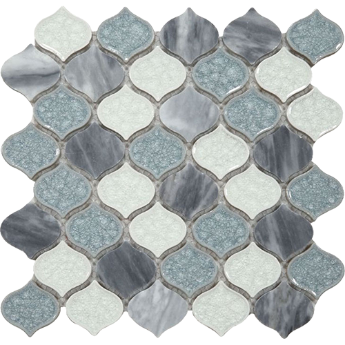 Van Gogh Beach 11 x 11 Mosaic Tile