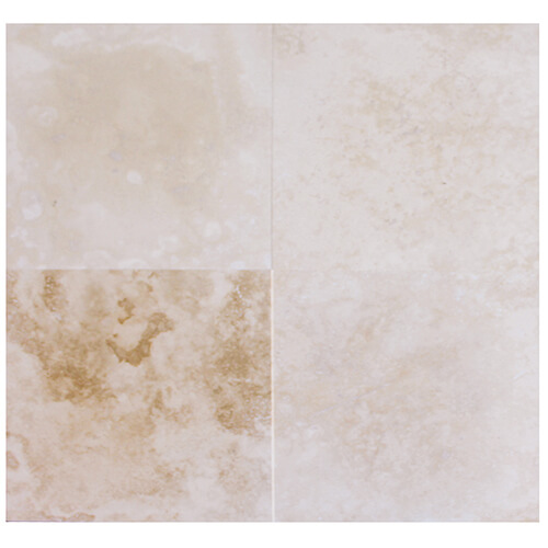 Travertine Field tile in Ivory Honed and Filled colorway
