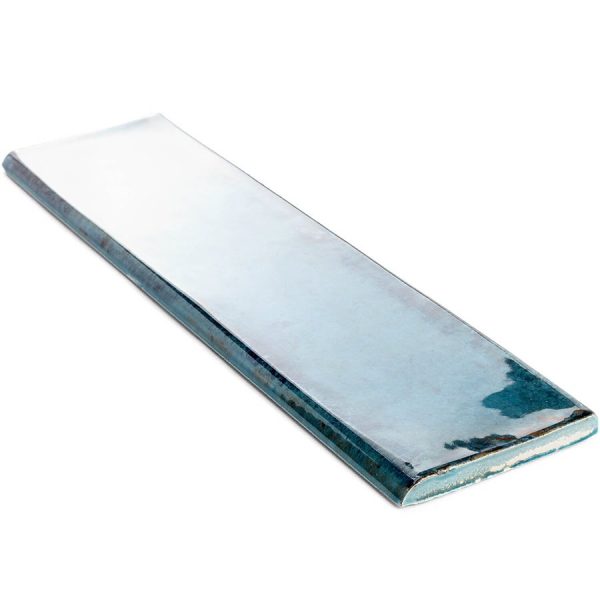 Alchimia Blue Bullnose Ceramic Trim