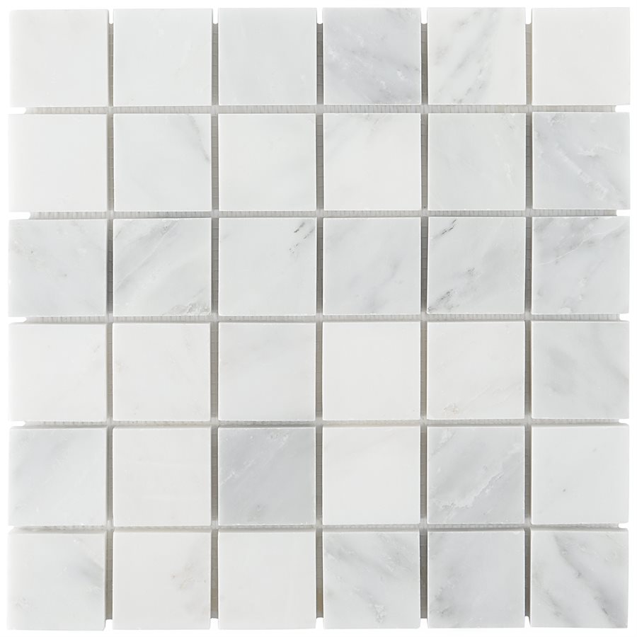 Asian Statuary 2x2 Honed Marble Tile