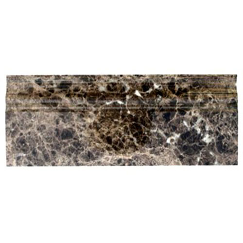Base Molding Dark Emperador Marble Trim