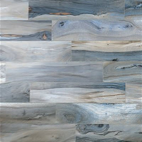 Brazilian Tiger Blue Polished 8X48 Porcelain Tile