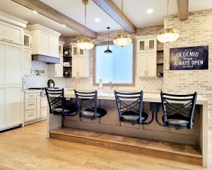 elegant modern farmhouse kitchen