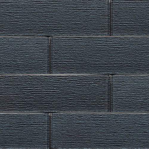 Glass tile in Glacier Blue Glass