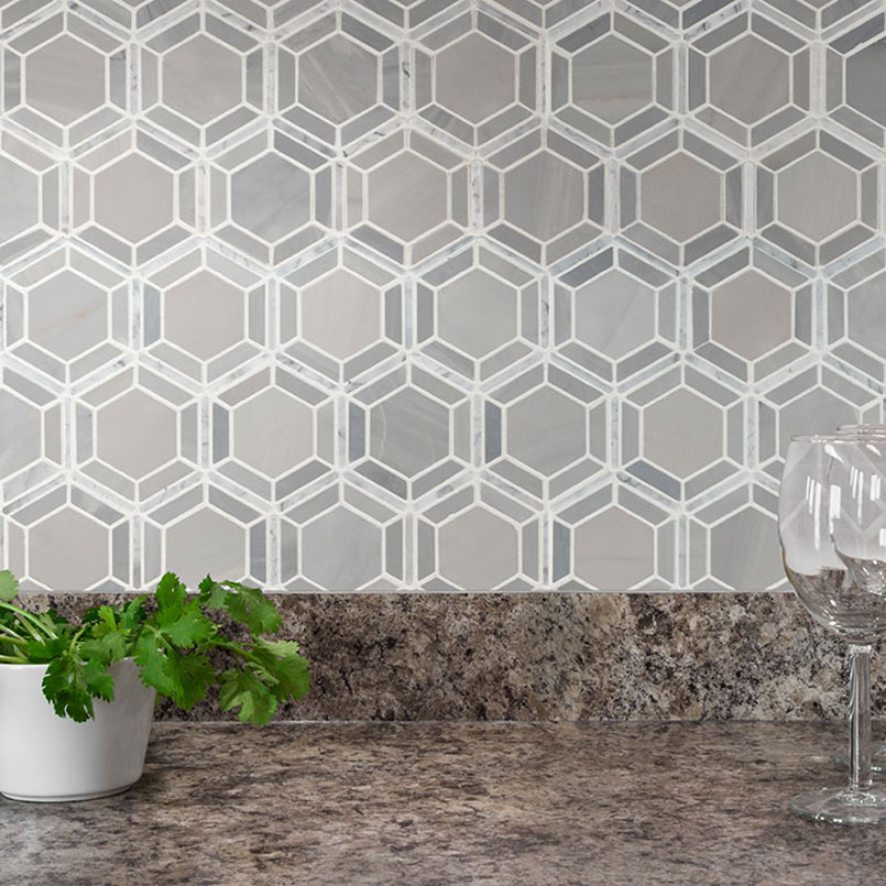 Hexagono-Grigio Hexagono Grigio sample