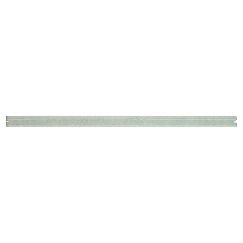 Ceramic trim tile in Renzo Jade 0.6x12 Quarter Round