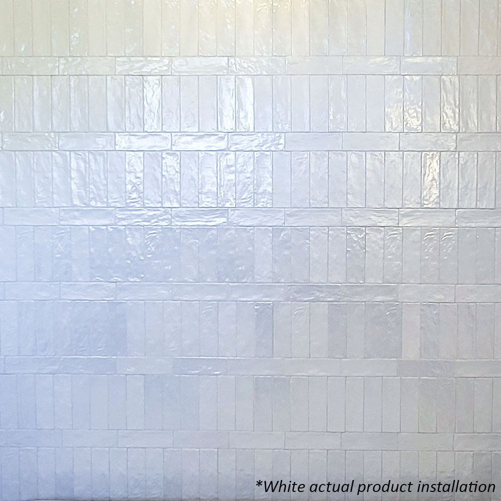 2x8 Myorka White Actual Product Installation