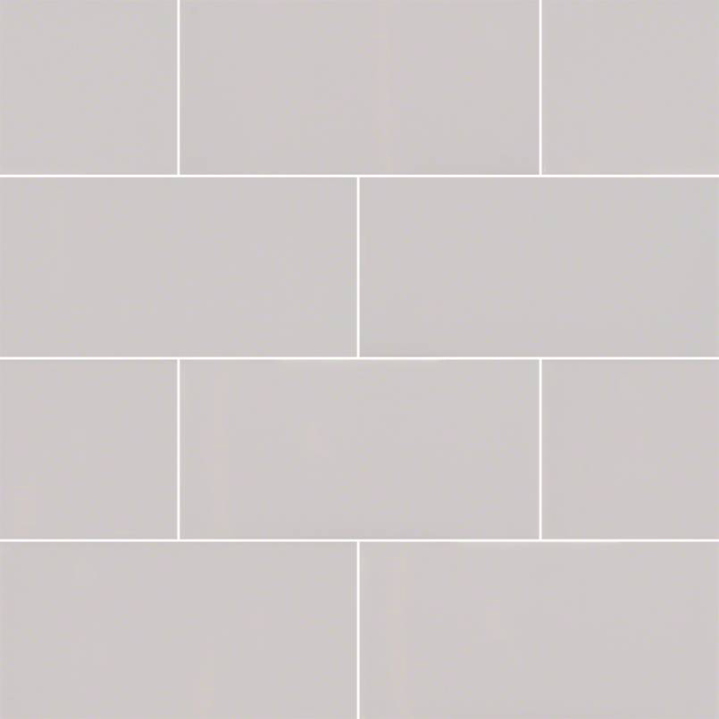 Ceramic tile in Gray Glossy 3x6 (2020)