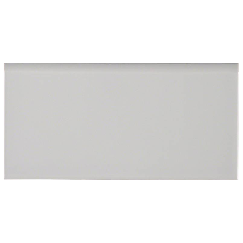 Ceramic tile in Gray Glossy 3x6 Bull Nose (2020)