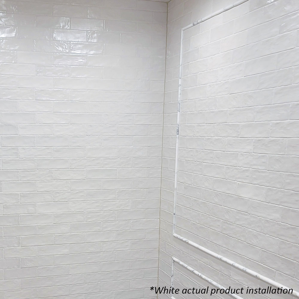 Myorka White 2x8 Actual Product Installation