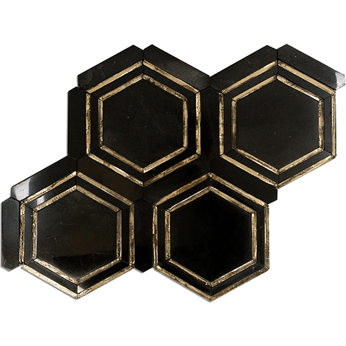 Cass Ole Hexagon Mosaic Tile